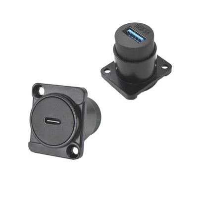 Vaj huam sib luag Mount USB Connector